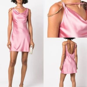 Cult Gaia xs pink Azariah dress